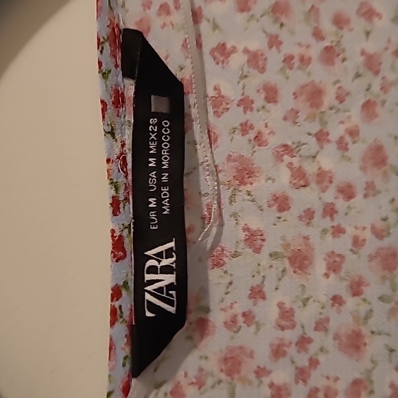 NWOT Zara long sleeve wrap top - Picture 7 of 8